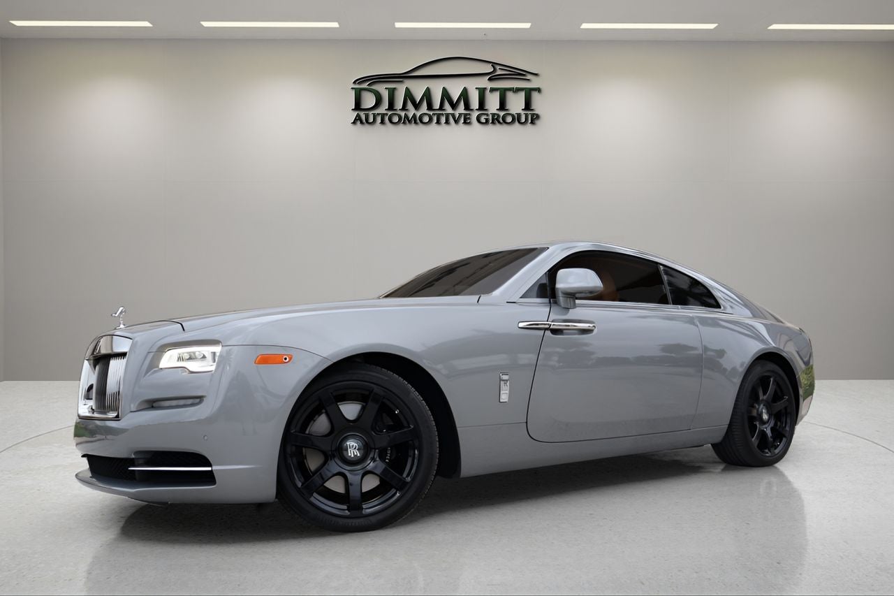 2019 Rolls-Royce Wraith Coupe in Secondary Interior Color — front three-quarter view