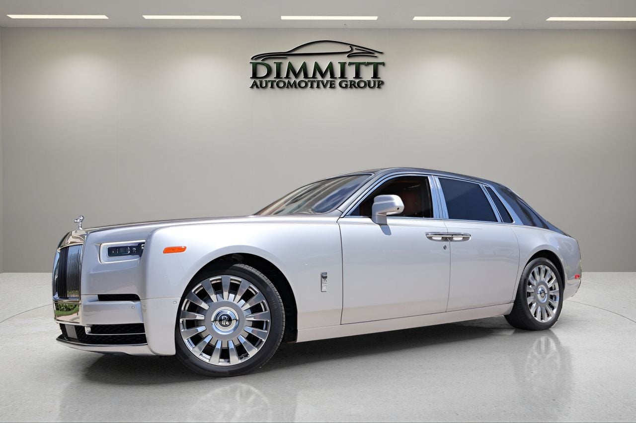 2020 Rolls-Royce Phantom Sedan in Silver — front three-quarter view