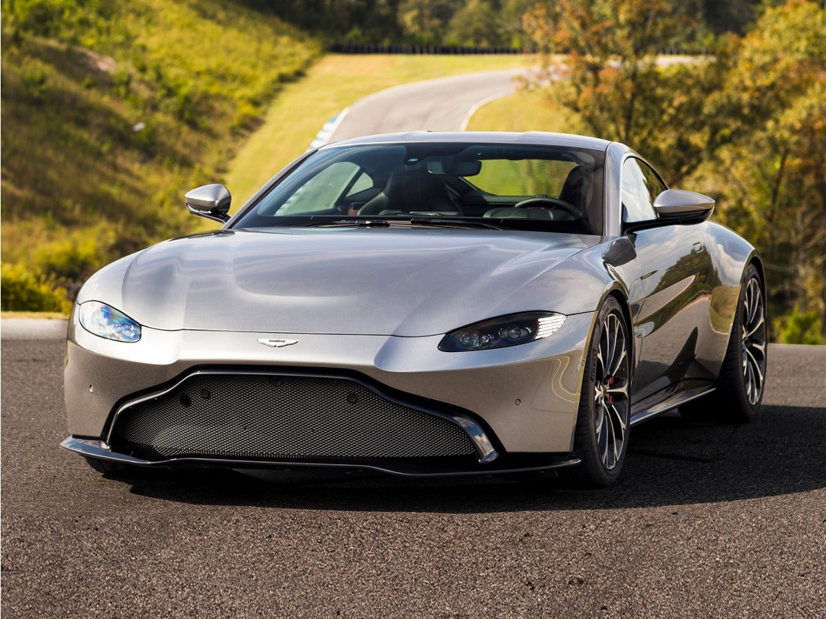 2023 Aston Martin Vantage F1 Edition in Racing Green — front three-quarter view