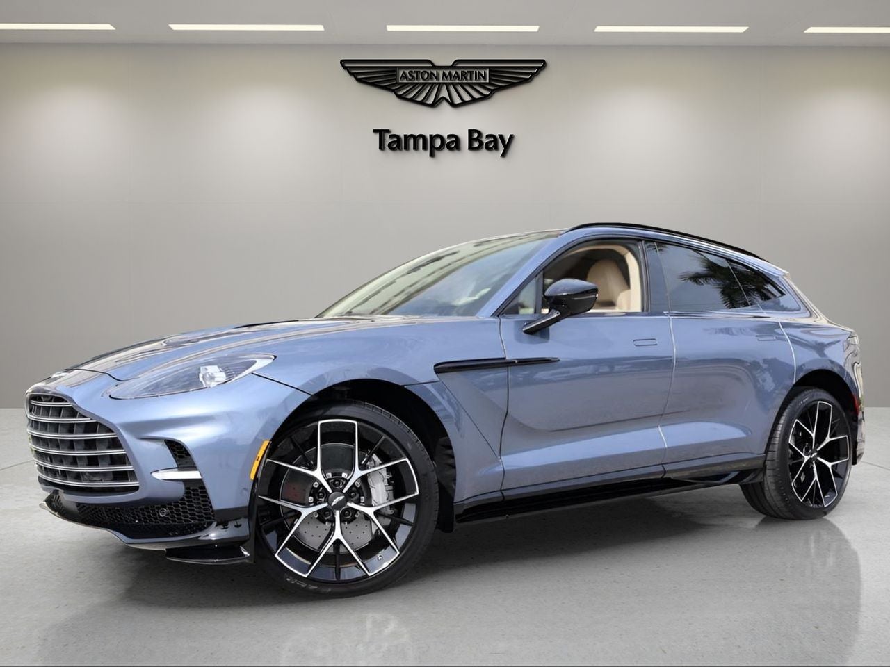 2026 Aston Martin DBX 707 in Blue — front three-quarter view