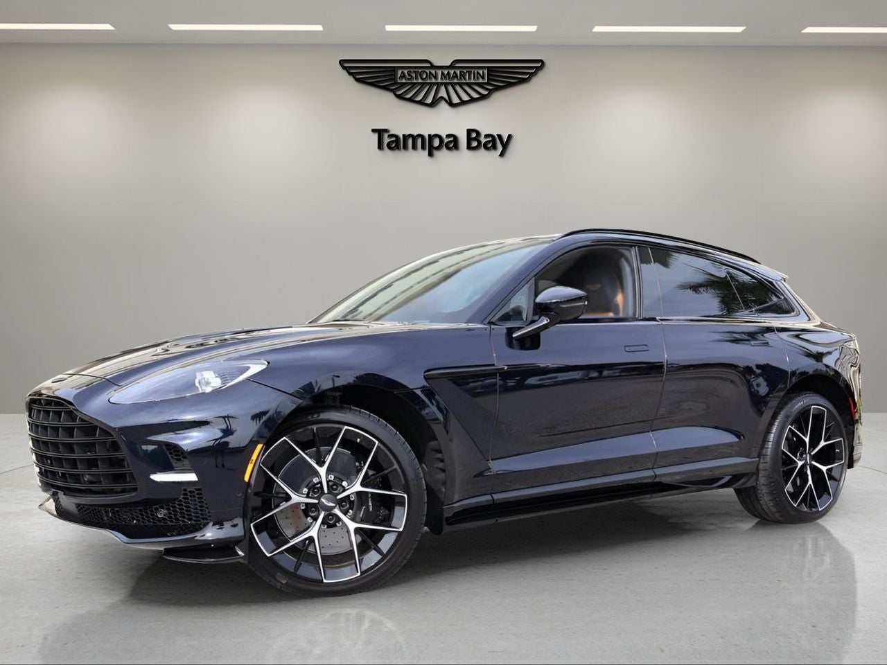 2026 Aston Martin DBX 707 in Black — front three-quarter view